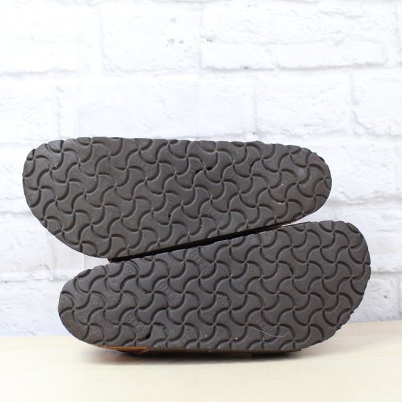 BIRKENSTOCK Milano Brown Leather Ankle Strap Sandals Size L 10 / M 8 - Picture 9 of 9